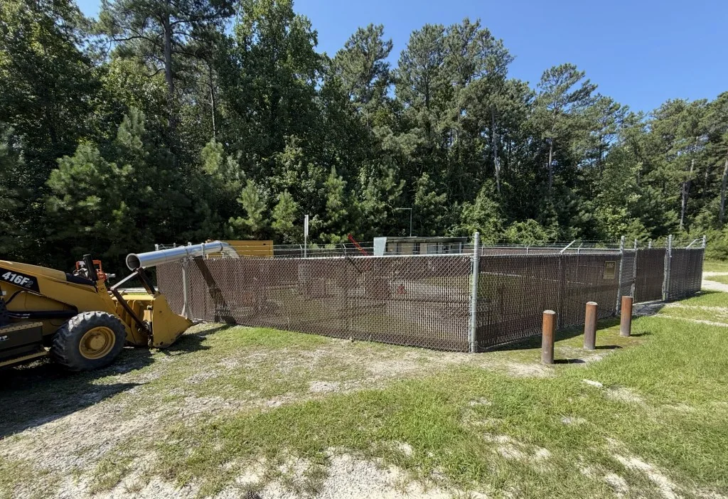 Fence installed by Guardian Fencing