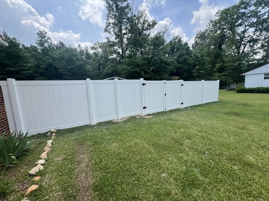 Fence installed by Guardian Fencing