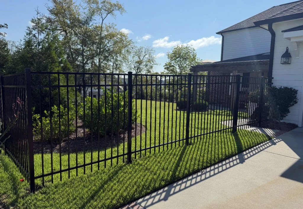 Fence installed by Guardian Fencing